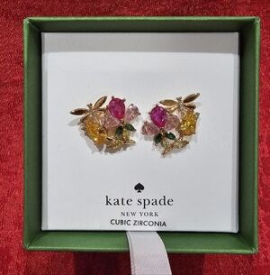 Kate Spade Multicolor Cubic Zirconia Earrings